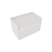 Kệ đầu giường gỗ MDF chống ẩm - Trắng Gỗ