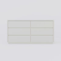 Tủ đựng đồ 3 tầng, 6 ngăn